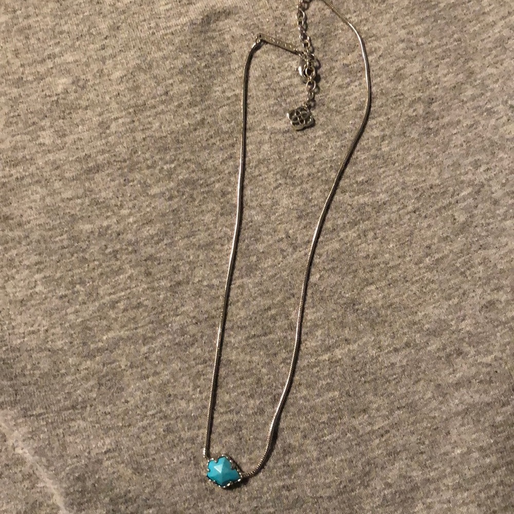 Kendra Scott Mara turquoise pendant necklace